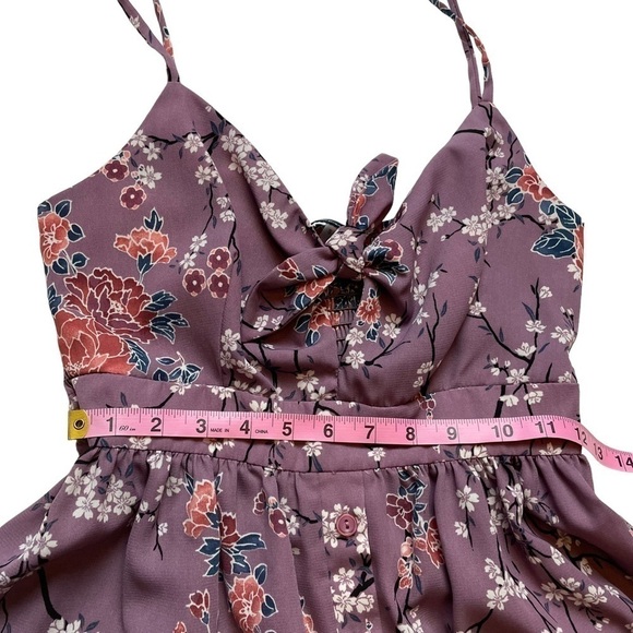 Soprano Purple Floral Dress - Picture 8 of 11